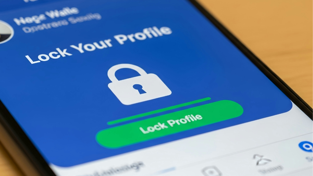 Ilustração sobre segurança e privacidade digital na internet